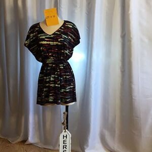 Multicolored tunic/dress in size small by MAC+JAC